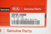 Kia Niro Aluminium Sportpedale G5F05AK000 Original Kia Gaspedal Bremspedal   Neu
