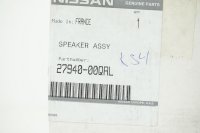 Lautsprecher Nissan 27940-00QAL 2794000QAL Original Nissan Box Neu