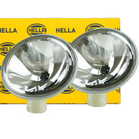 2X Auxiliary Headlight Headlight Hella Comet FF200 Driving Lamp Oval L+R