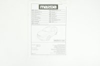 Sonnenblende Sonnenschutz Heckklappe Mazda 5 CR CC29V1130 Original Neu
