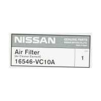 Original Nissan Patrol GR Y61 K160 Luftfilter 16546VC10A Ansaugluft Filter
