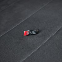 Original Audi RS Lenkrad Emblem Schriftzug 8W0419685G RS3...