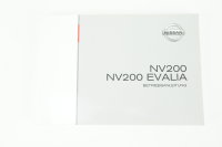 Original Nissan NV200 Evalia Owners Manual M20-G4 New