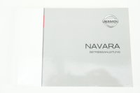 Original  Nissan Navara D40-G16 Betriebsanleitung...