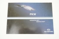 Original  Kia Serviceheft ZKPKW00006 Garantiheft Neu 