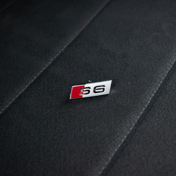 Original Audi S6 A6 4G C7 steering wheel emblem badge logo 4G0419685 New