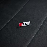 Original Audi S6 A6 4G C7 steering wheel emblem badge...