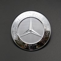 Original Mercedes emblem front bumper Chrome W176 W117...