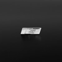 2x Audi S Line lettering logo emblem self-adhesive 9x30mm...