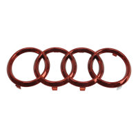 Audi Ringe Kühlergrill rot 8J0853605B Audi Logo Emblem Schriftzug  