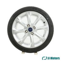 Original Ford Fiesta ST summer wheels summer tyres 17 inch H1BC-1007-C1A TPMS