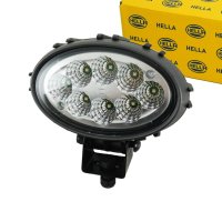 Hella LED Oval 100 Compact Arbeitsscheinwerfer 1850lm...