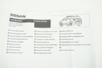 Chrom Zierleiste Heckklappe Nissan Qashqai J10 KE791-EY020 KE791EY020 Original  Neu